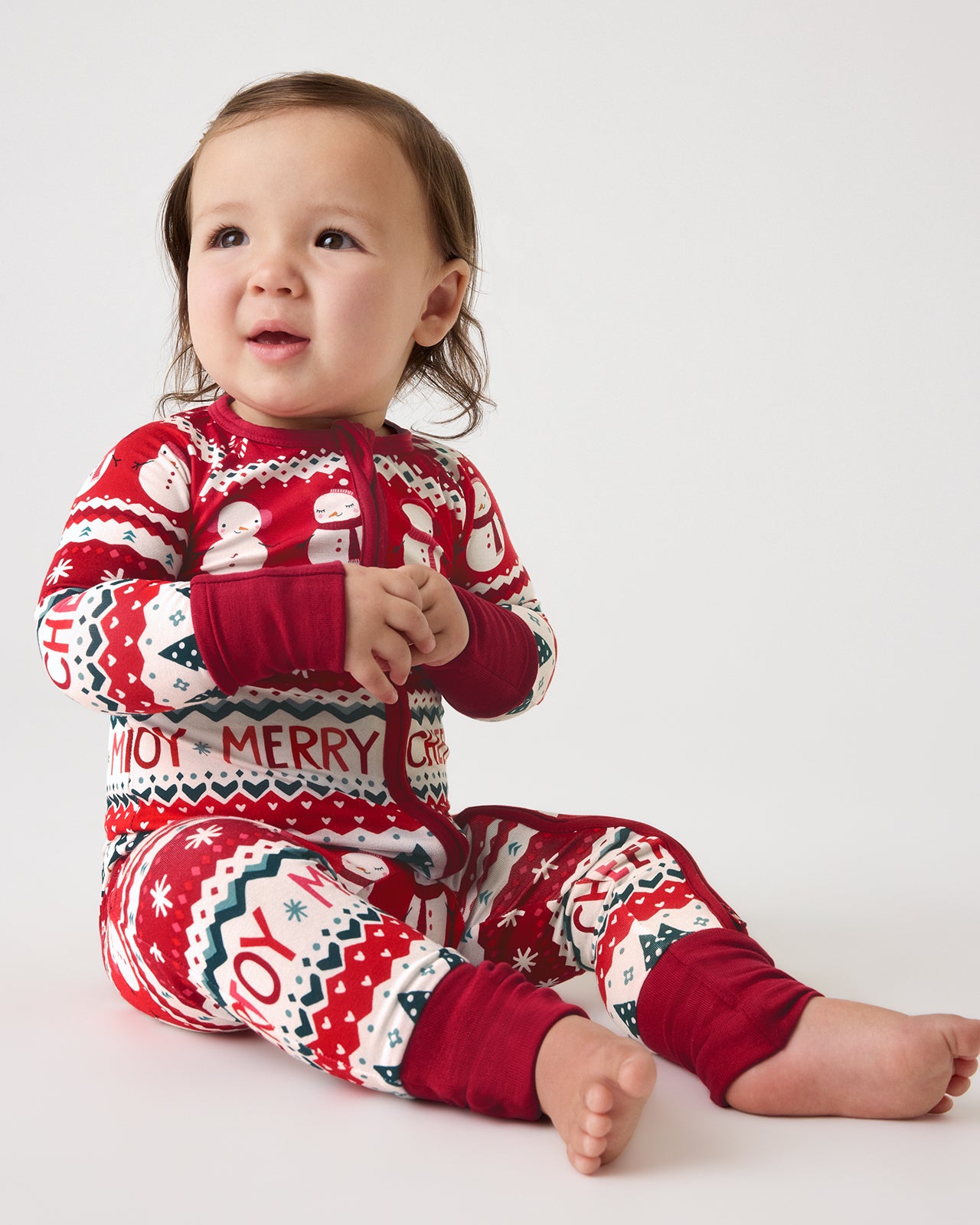 Festive Fair Isle Zippy - 18-24 months - Little Sleepies