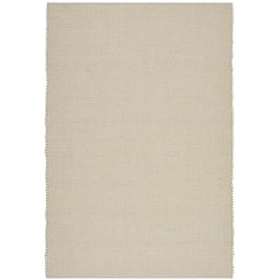 Wollteppich THEKO "Alm-Glück", weiß (natural weiß), B:200cm H:12mm L:250cm, Schurwolle, Teppiche, reine Wolle, meliert, handgewebt, Wendeteppich, auch als Läufer Image