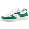 Sneaker ANISTON SHOES, Damen, Gr. 40, grün (weiß, grün), Lederimitat, sportlich, Schuhe Skaterschuh Retrosneaker Sneaker low, Freizeitschuh, Halbschuh, Schnürschuh - NEUE KOLLEKTION