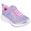 Sneaker SKECHERS "WAVE 92", Kinder, Gr. 31, lila (lavendel), Textil, Glitzer, sportlich, Schuhe