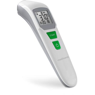 Infrarot-Thermometer MEDISANA "TM 760" Temperaturmessgeräte weiß Messung von Körper-, und Oberflächentemperatur mit Fieberalarm