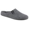 Pantoffel VERBENAS "Eagle", Herren, Gr. 45, grau, Filz, meliert, casual, Schuhe, Clog, Homeslipper, Hausschuh zum Schlupfen