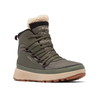 Snowboots COLUMBIA "RED HILLS™ OMNI-HEAT™", Gr. 41, grün (alpine tundra, moonvista), Leder, Textil, sportlich, Schuhe, gefüttert