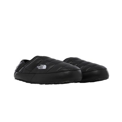 Hausschuh THE NORTH FACE "W THERMOBALL TRACTION MULE V", Damen, Gr. 37, schwarz (tnf schwarz, tnf schwarz), Textil, spor