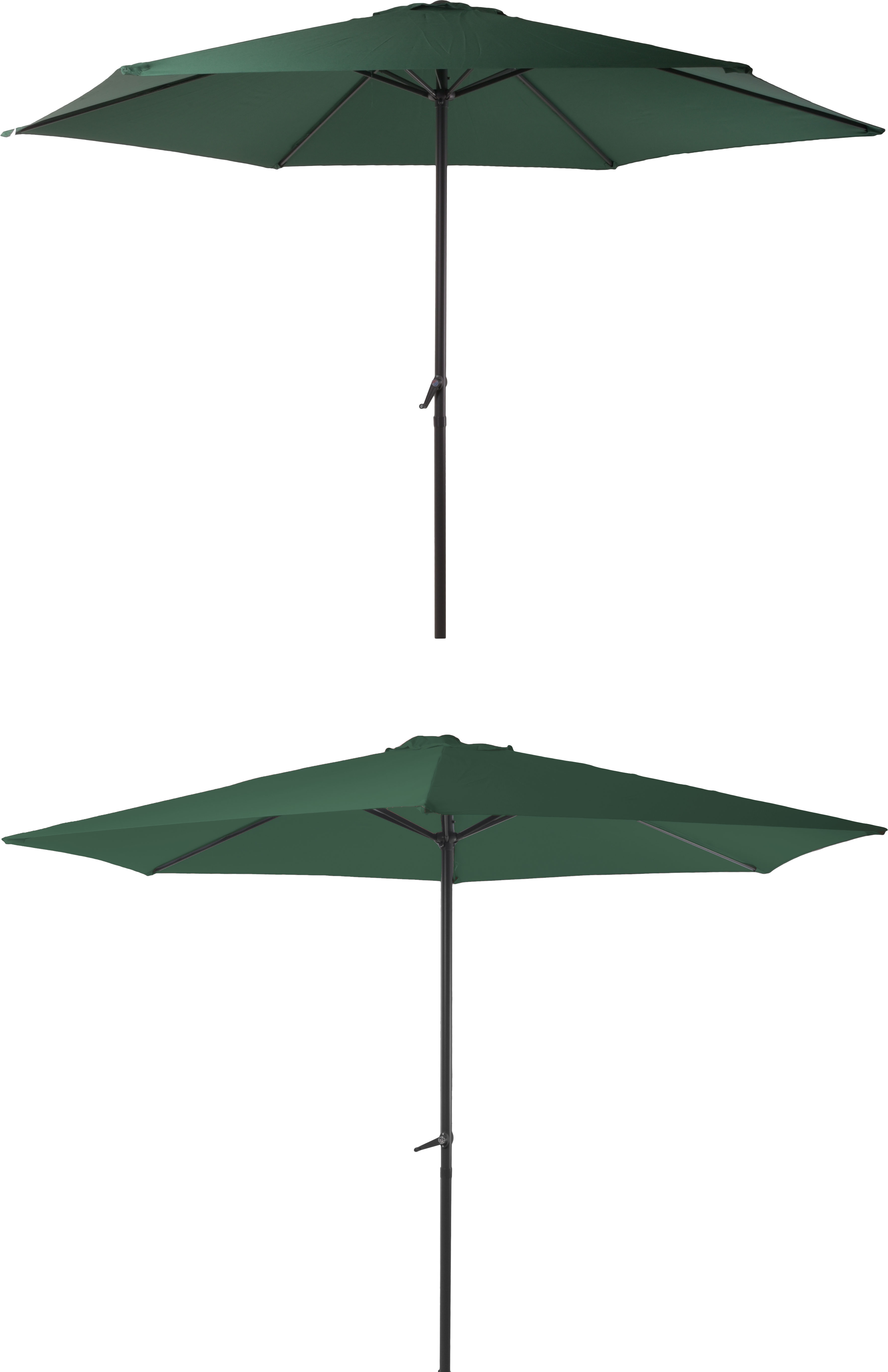 Sonnenschirm GARDEN PLEASURE, grün, Bezug: 100% Polyester, Standschirme, Ø 300 cm, grün Image