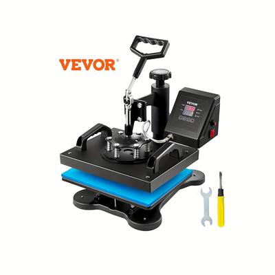 TEMU 1pc Vevor Heat Press, T Shirt Press Machine 12x10inch T-shirt Press, Heat Press 30x23cm Printing Machine, Heat Transfer For T-shirts