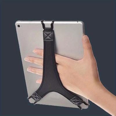 TEMU Nylon Tablet Grip Strap With Anti-drop Triangle Support And Non-slip Stand For Ipad And More - Electronic Accessories