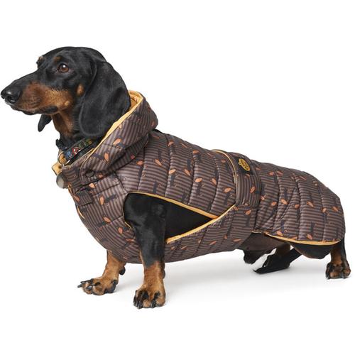 Fashion Dog wasserfester Hunde-Steppmantel speziell für Dackel - 33 cm