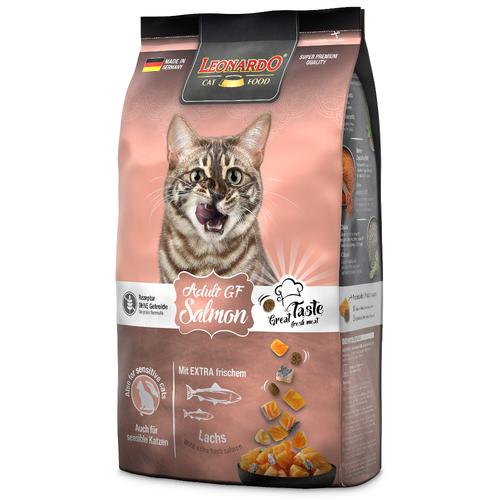 1,8kg Leonardo Adult Grainfree mit Lachs Katzenfutter trocken