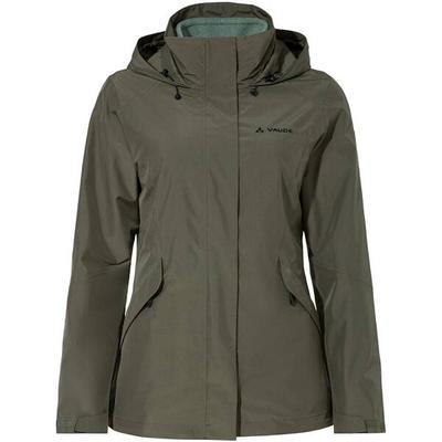 VAUDE Damen Doppeljacke Wo Rosemoor 3in1 Jacket II, Größe 40 in Grün