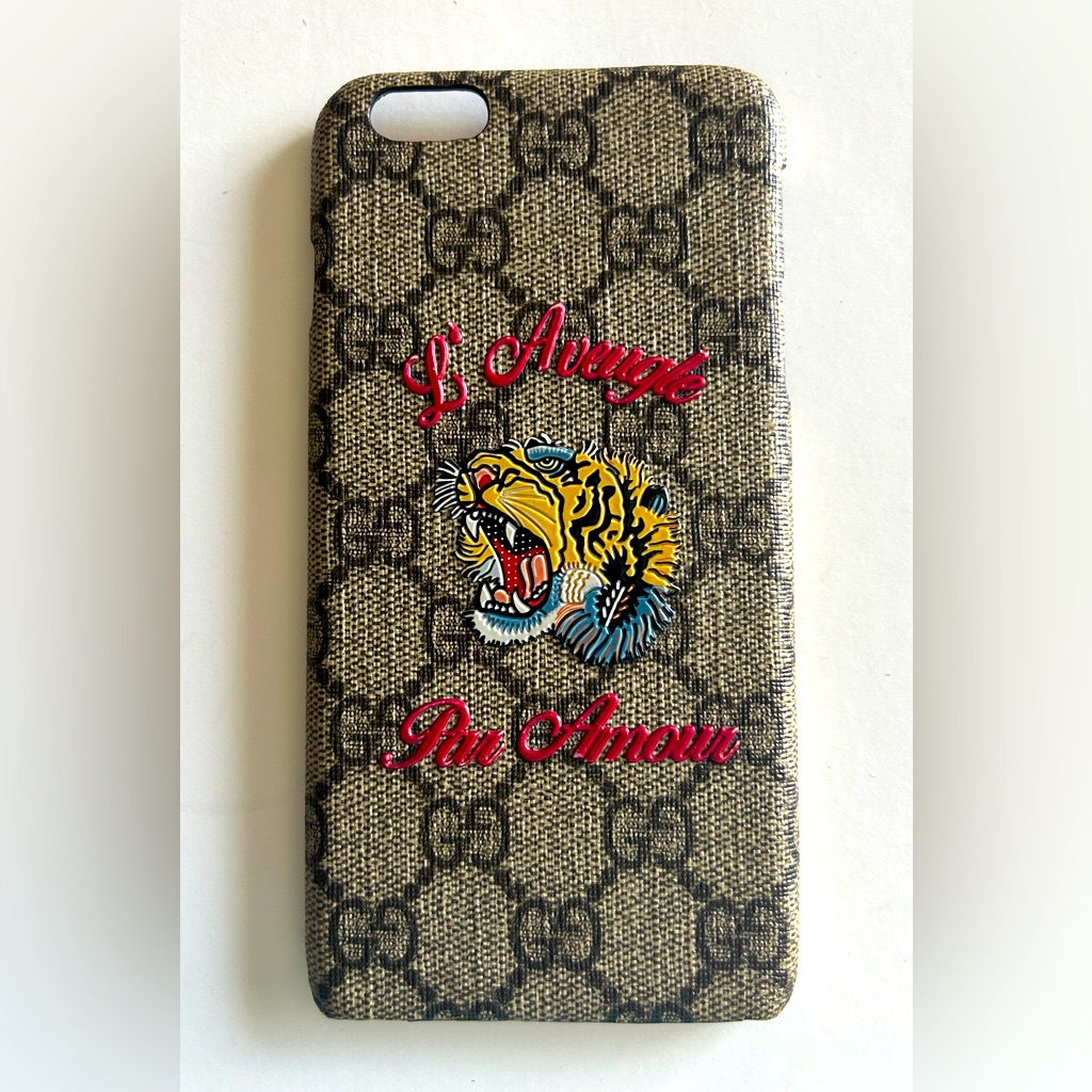 Gucci Cell Phones & Accessories | Gucci I Phone 6 Plus Case | Color: Tan | Size: Os