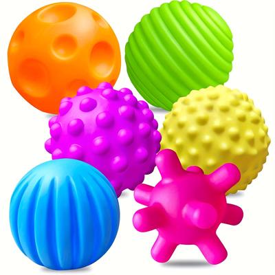 TEMU -inspired Soft Silicone Sensory Ball For - & Chewable Cognitive Toy