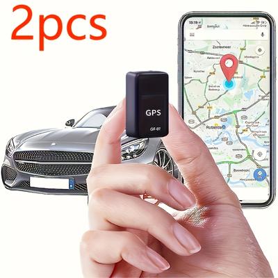 TEMU 2pcs Gps Locator Gf07 Mini Real-time Tracking Remote Vehicle Positioning Mobile Phone Recording Hearing Loss Prevention Device Long Standby