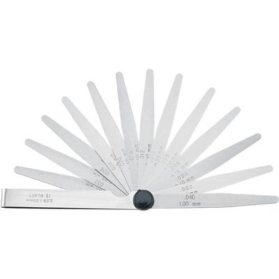 Format - Präzisions-Fühlerlehre 8 Blatt 0,05-0,50mm Image