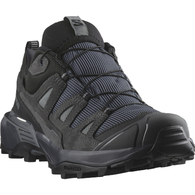 Outdoorschuh SALOMON "X ULTRA 360 LEATHER GORE-TEX", Gr. 37, blau (turbulence), Nubukleder, Synthetik, sportlich, Schuhe