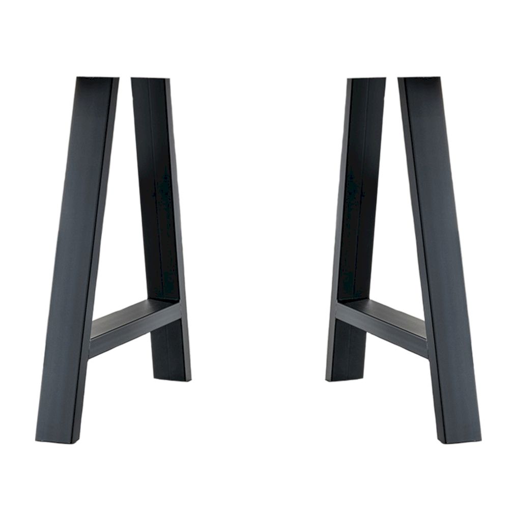 Massivholz »Tabula Rasa« Untergestell 4-Fuß Holzgestell 240 cm Natur / 80 x 73 x 34 cm Image