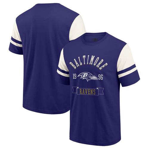 Lila Baltimore Ravens Football-T-Shirt für Herren aus der Darius Rucker-Kollektion von Fanatics