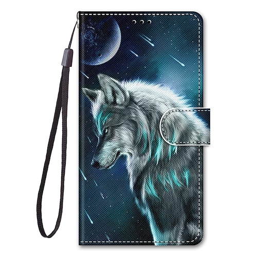 Handy Hülle Handyhüllen Für iPhone 16 15 14 Pro Max Plus 16e 13 12 11 Pro Max Mini Brieftaschenhülle Flip-Cover Mit Ständer Cartoon TPU PU-Leder Image