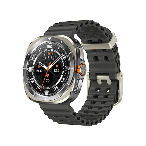 Smartwatch 1,45 Zoll Smartwatch Fitness Laufuhr Bluetooth Schrittzähler Anruf Erinnerungen Aktivitäts-Tracker fürAndroid iOS Frauen Männer Lange Standby Freisprechanrufe Wasserdicht Image