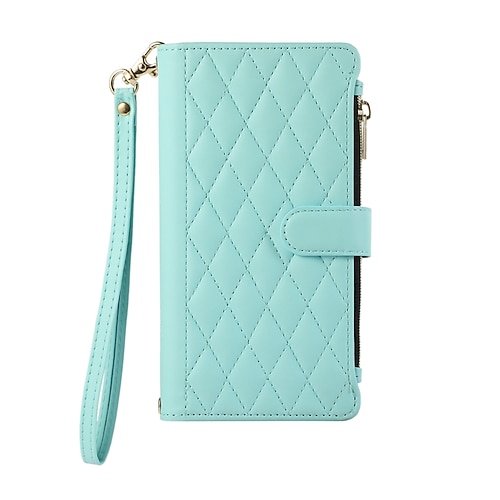 Handy Hülle Handyhüllen Für iPhone 17 Pro Max 17 Air 16 15 14 Pro Max Plus 13 12 11 Pro Max Mini Brieftaschenhülle Mit Ständer Magnetisch Reisverschluss Retro TPU PU-Leder Image