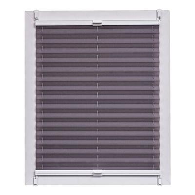Büscher Sunlines Plissee »Crepe« Lichtschutz 50 cm breit grau, 50x150 cm