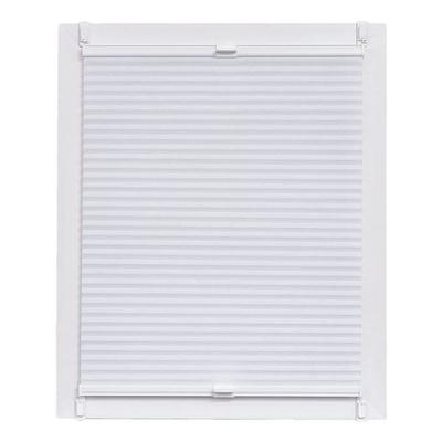 Büscher Sunlines Wabenplissee Verdunkelung 125 cm breit weiß, 125x150 cm