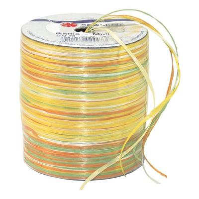 PRÄSENT Bastband »Raffia-Multicolour« Frühlingsfarben, 0.3 cm Image