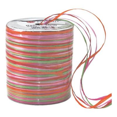 PRÄSENT Bastband »Raffia-Multicolour« mehrfarbig, 0.3 cm