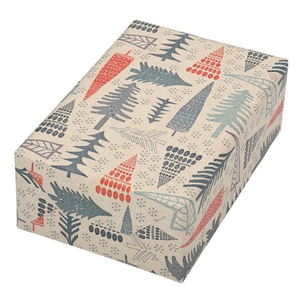 JUNG Weihnachts-Geschenkpapier »Oslo« braun, 50 cm Image