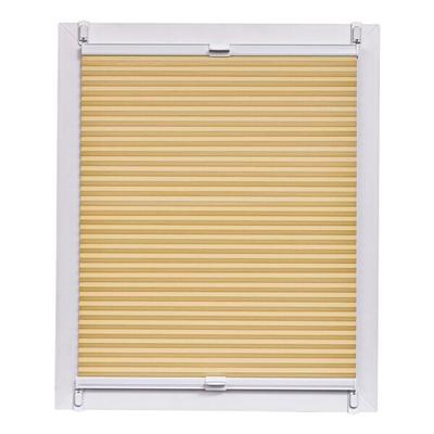 Büscher Sunlines Wabenplissee Lichtschutz 115 cm breit gelb, 115x150 cm