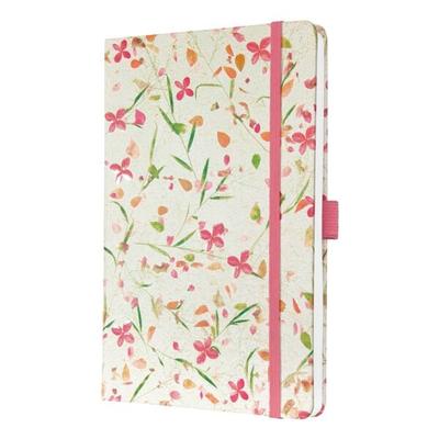 Wochenkalender »Jolie Bloom Pink 2025« A5 Hardcover pink, Sigel, 13.5x20.3x1.6 cm