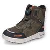 Winterboots DOCKERS BY GERLI, Kinder, Gr. 34, grün (khaki, kombiniert), Nubuklederimitat, Textil, sportlich, Schuhe, Freizeitstiefel mit wasserabweisendem DOCK-Tex