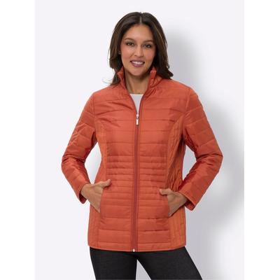 Steppjacke CLASSIC BASICS, Damen, Gr. 50, rot (rostrot), 100% Polyester, Wattierung:100% Polyester, unifarben, Langarm, Jacken Image