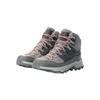 Wanderschuh JACK WOLFSKIN "CYROX TEXAPORE MID W", Gr. UK 5,5 - EU 39, Normalschaft, braun (pebble), Hauptmaterial: Synthetic; ;Second Material: Textile; Futter: Texapore Core ;Sole: Rubber / EVA; 100% Rubber/ EVA, Schuhe