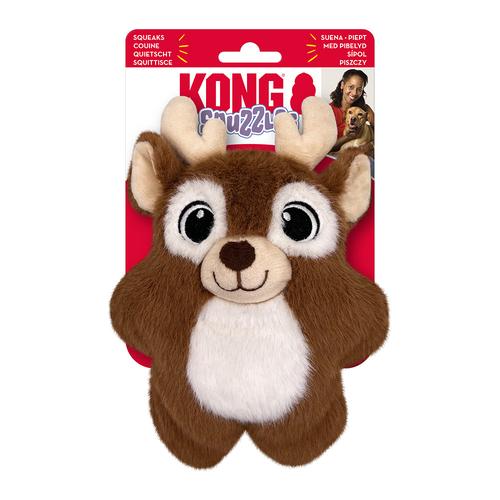 KONG Holiday Snuzzles Reindeer Gr S: 19x14cm Hund