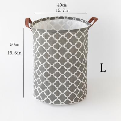 TEMU 1pc Dirty Clothes Bucket, Multifunctional Storage Bucket, Home Storage Accessories, 13.7*17.7inch/15.7*19.6inch