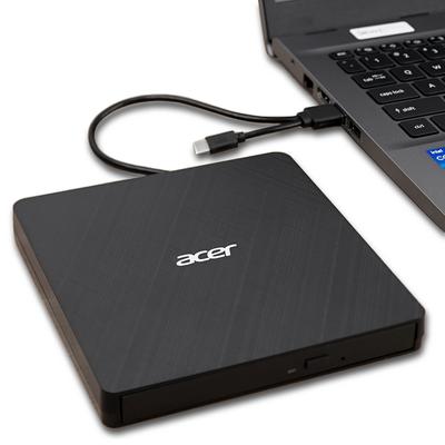 TEMU Acer High-speed External Cd/dvd Drive Usb 3.0 Type-c +/-rw Support For Plug-and-play Acer External Dvd Player & Burner Laptops & Pcs Compatible With Laptop Pcs, Windows 11/10/8/7,