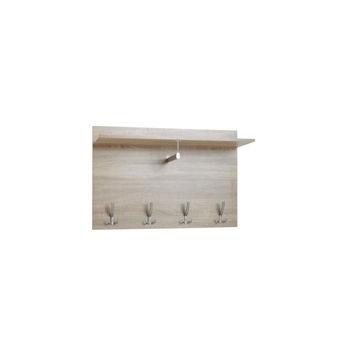 Wandgarderobe FineBuy Garderobe Holz 90x60x29,5 cm Flur Ablage Flurgarderobe