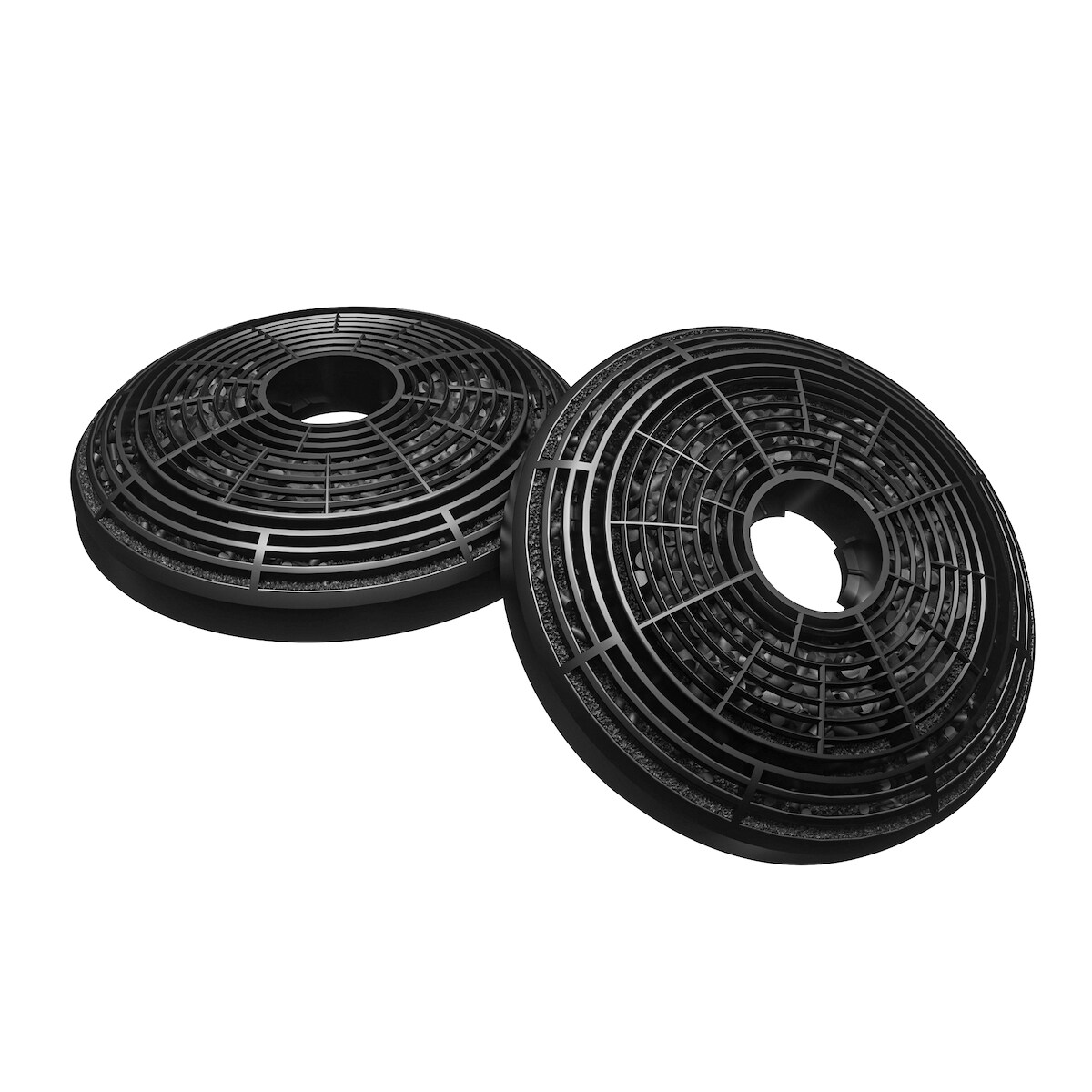 CIARRA Aktivkohlefilter Zubehör für CBCB6736C 201 usw. Original 2 Stk. CBCF002X2 Image