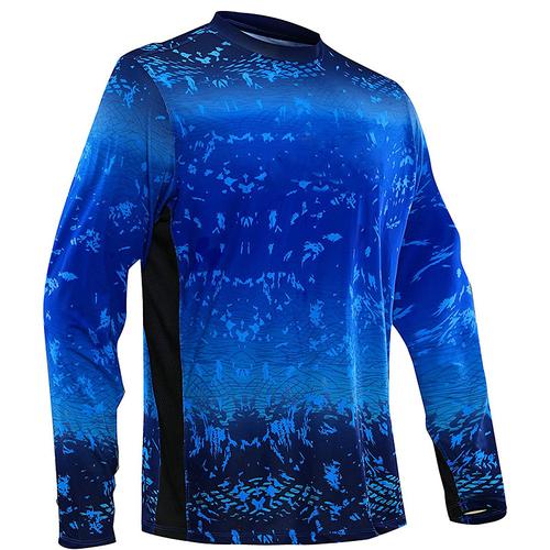 Men's Fishing Shirt Outdoor Long Sleeve UPF50 UV Protection Breathable Quick Dry Lightweight Top Summer Spring Outdoor Fishing Yellow / Black Dark Gray Green Black