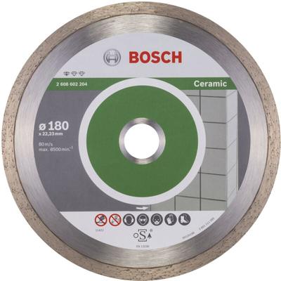 Diamanttrennscheibe Standard for Ceramic, 180 x 22,23 x 1,6 x 7 mm, 1er-Pack - Bosch