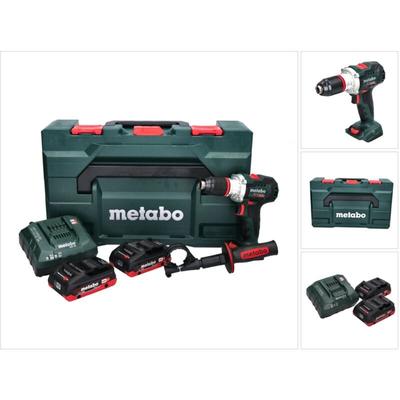 Metabo - bs 18 ltx bl i Akku Bohrschrauber 18 v 130 Nm + 2x Akku 4,0 Ah + Ladegerät + x Image