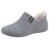 Hüttenschuhe VERBENAS "Yoi Gales", Damen, Gr. 35, grau, Textil, sportlich, Schuhe, Hausschuh, Homeslipper, Schlupfschuh mit kuscheligem Warmfutter