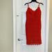 J. Crew Dresses | J. Crew Guipure Lace Spaghetti Strap Dress, Bright Cerise, Size 6 | Color: Red | Size: 6