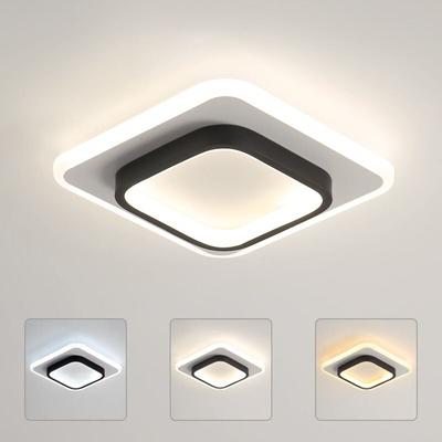 Deckenlampe led Dimmbar, Modern Deckenleuchte 20W 2300LM, Quadratisch Deckenbeleuchtung für Küche Image