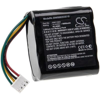 Vhbw - Akku kompatibel mit Weinmann Accuvac Pro Medizintechnik (6000mAh, 14,4V, Li-Ion) Image