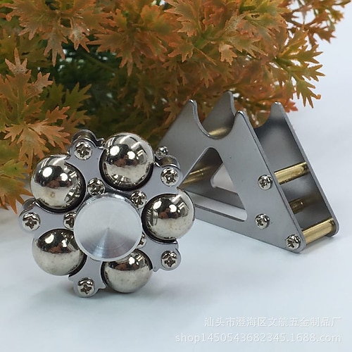 Riesenrad Gyro Fidget Spinner - Kreatives Windradspielzeug mit rotierendem Fingertipp-Lüftungsdesign perfekt für Halloween- und Thanksgiving-Geschenke Weihnachtsgeschenk Image