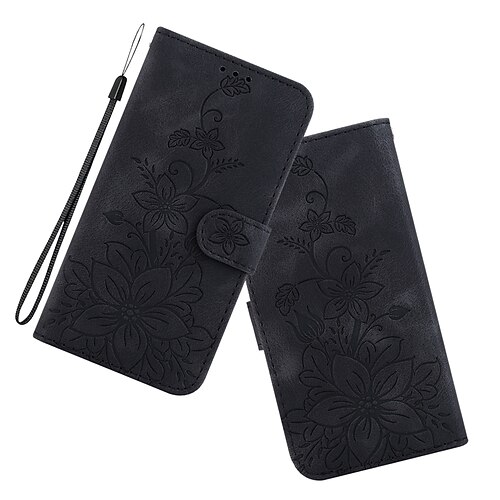 Handy Hülle Handyhüllen Für iPhone 17 Pro Max 17 Air 16 15 14 Pro Max Plus 13 12 11 Pro Max Mini Rückseite Mit Ständer Mit Handgelenkschlaufe Kartenfach Retro TPU PU-Leder Image