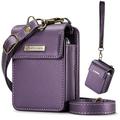 caseme custodia universale di lusso per samsung z flip 6 5 moto flip borsa da polso magnetica in pelle universale per telefono in vendita