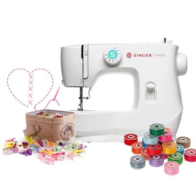 SINGER M1500 Mechanical Sewing Machine Ilauke 36 Pieces Bobbins